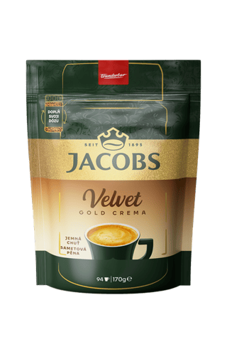 Jacobs Velvet Gold Crema 170g PURE CZ SK