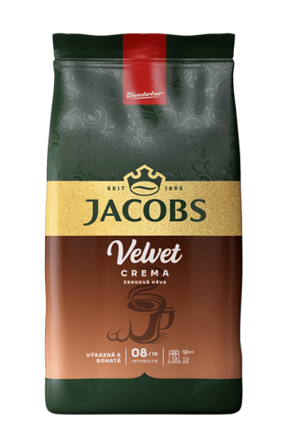Jacobs Velvet Crema 500g BEANS CZ SK